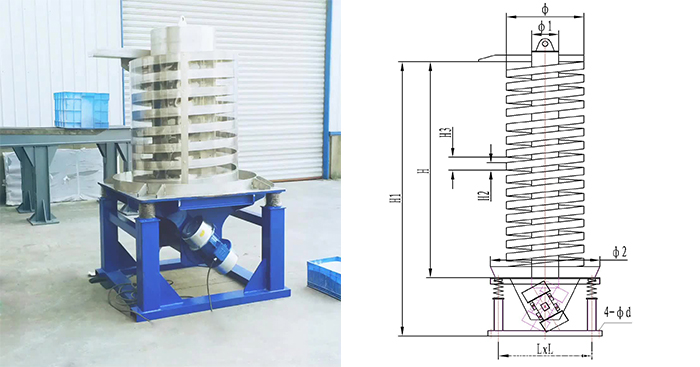 垂直螺旋提升機原理